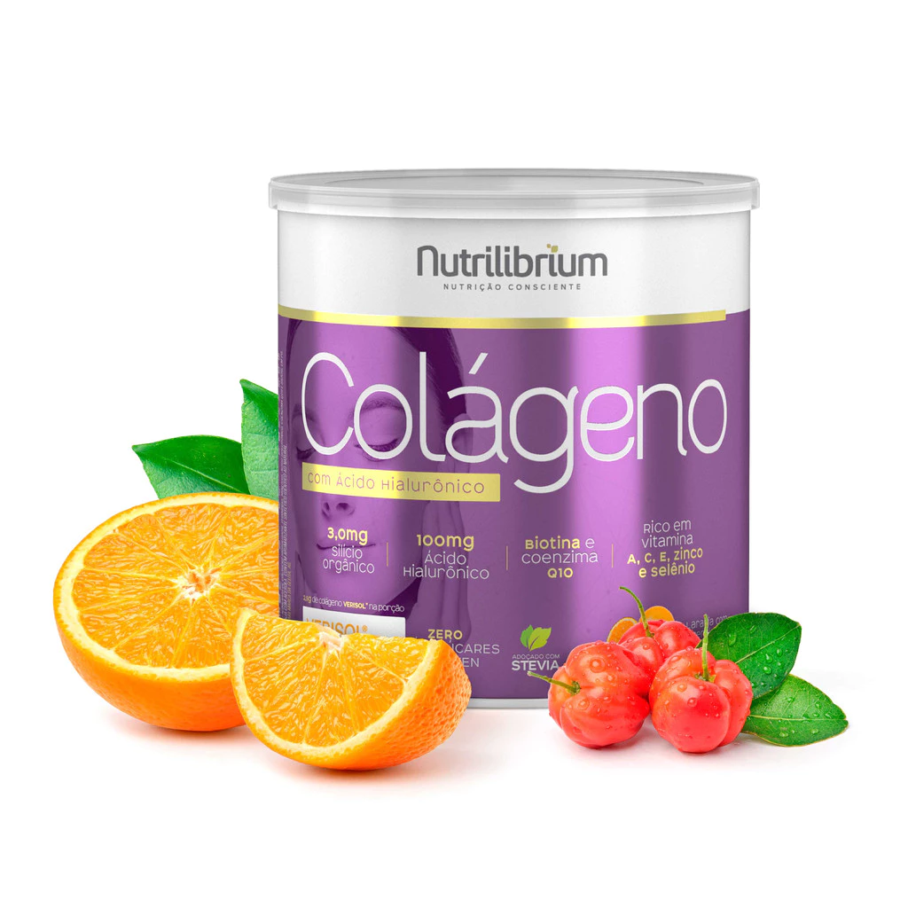 Colágeno Verisol ORIGINAL + Ácido Hialurônico + Biotina 200g | NutriZen Brasil