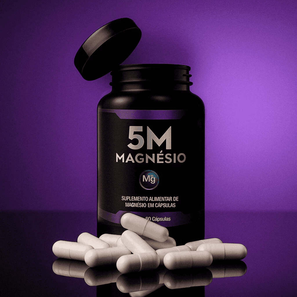 Magnésio 5M Original | 60 Cápsulas