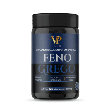 Feno Grego NutriZen — 500mg | 120 Cápsulas | Testosterona Natural & Performance Masculina