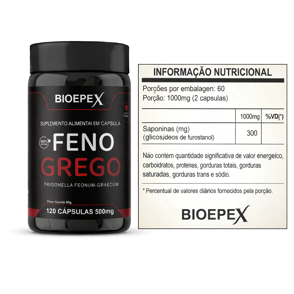 Kit Força Total NutriZen — Feno Grego + Maca Peruana | 240 Cápsulas | Energia & Vitalidade