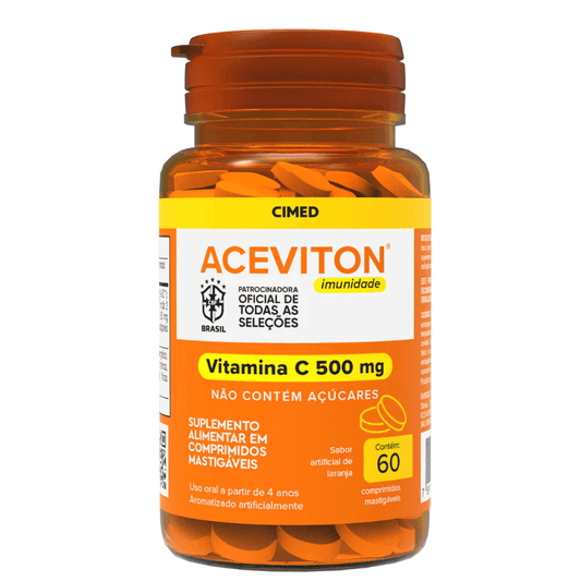 Vitamina C 500mg NutriZen — 60 Comprimidos | Imunidade, Energia & Antioxidante
