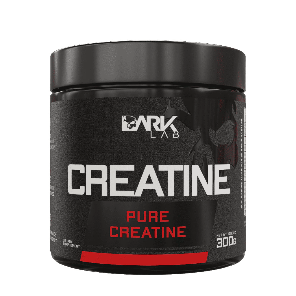 Creatina Monohidratada 100% Pura Dark Lab NutriZen — 300g | Força, Massa e Performance