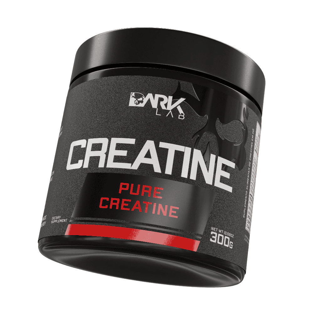 Creatina Monohidratada 100% Pura Dark Lab NutriZen — 300g | Força, Massa e Performance